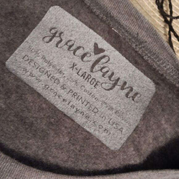 Grace Layne "Platinum" Oversized Cropped Sweatshirt - Picture 5 of 6